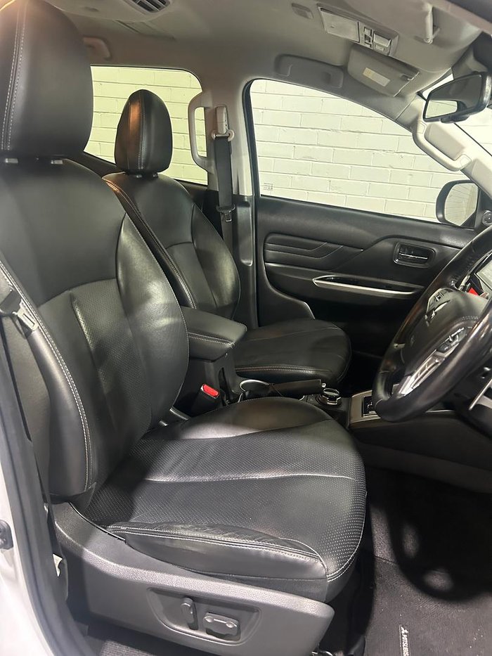 2022 Mitsubishi Triton GSR MR MY22 4X4 Dual Range White Diamond with Black Roof