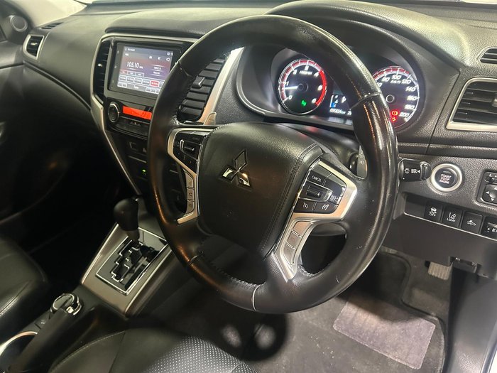 2022 Mitsubishi Triton GSR MR MY22 4X4 Dual Range White Diamond with Black Roof
