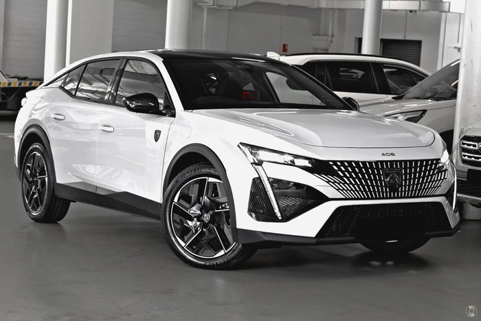 2025 Peugeot 408 GT Premium Hybrid P54 MY25 Okenite White