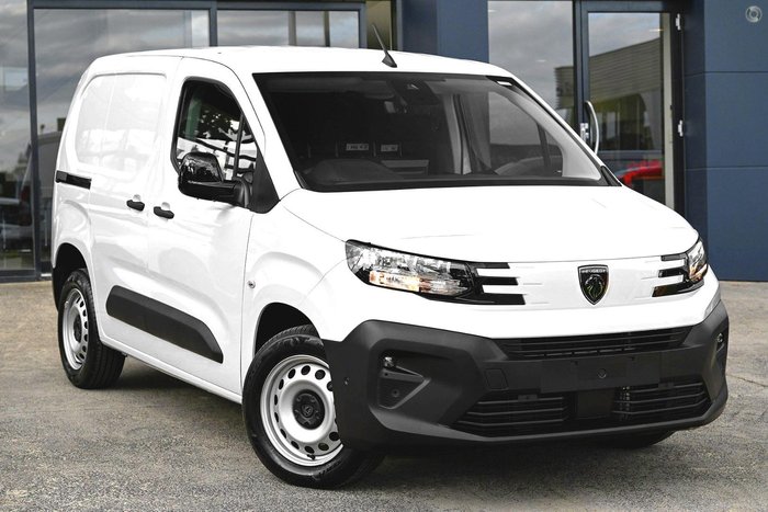 2025 Peugeot Partner Pro K9 MY25 Ice White
