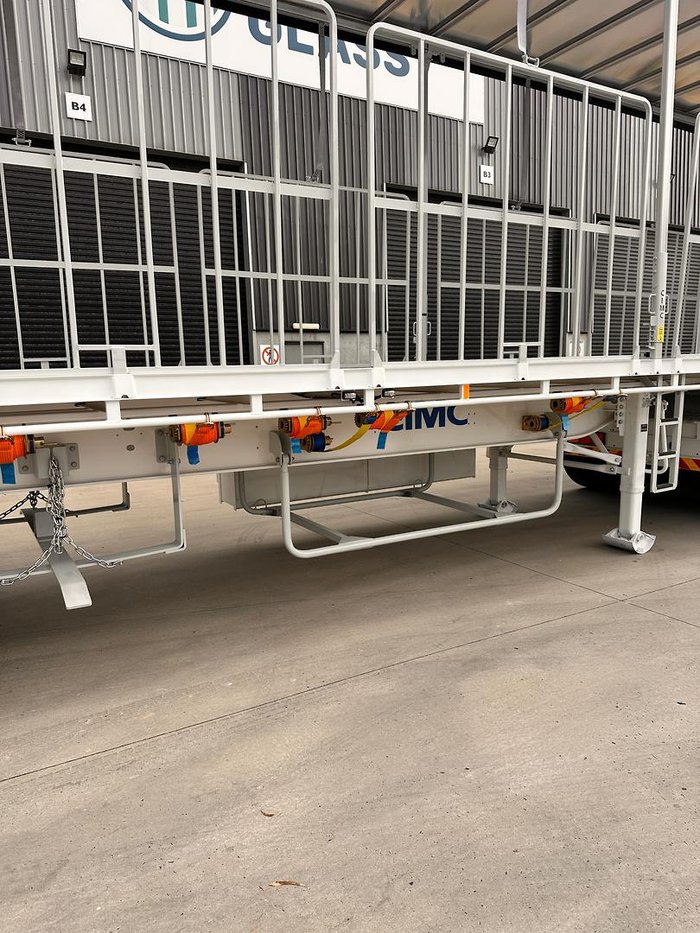 2026 CIMC 34 Pallet Flat Deck B Double Curtainsider