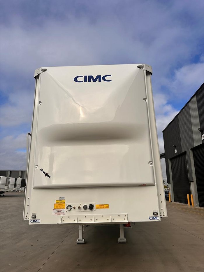 2024 CIMC 34 Pallet Flat Deck B Double Curtainsider