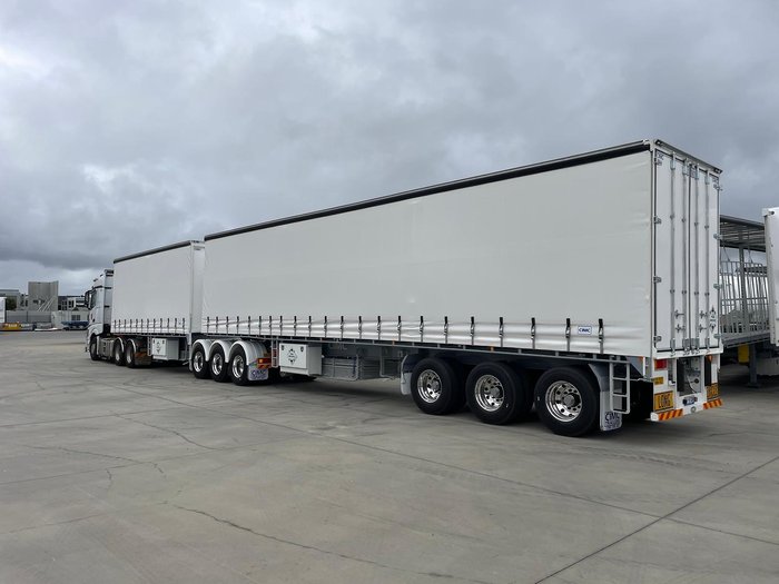 2026 CIMC 34 Pallet Flat Deck B Double Curtainsider