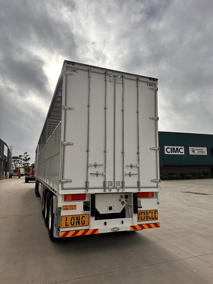 2026 CIMC 34 Pallet Flat Deck B Double Curtainsider