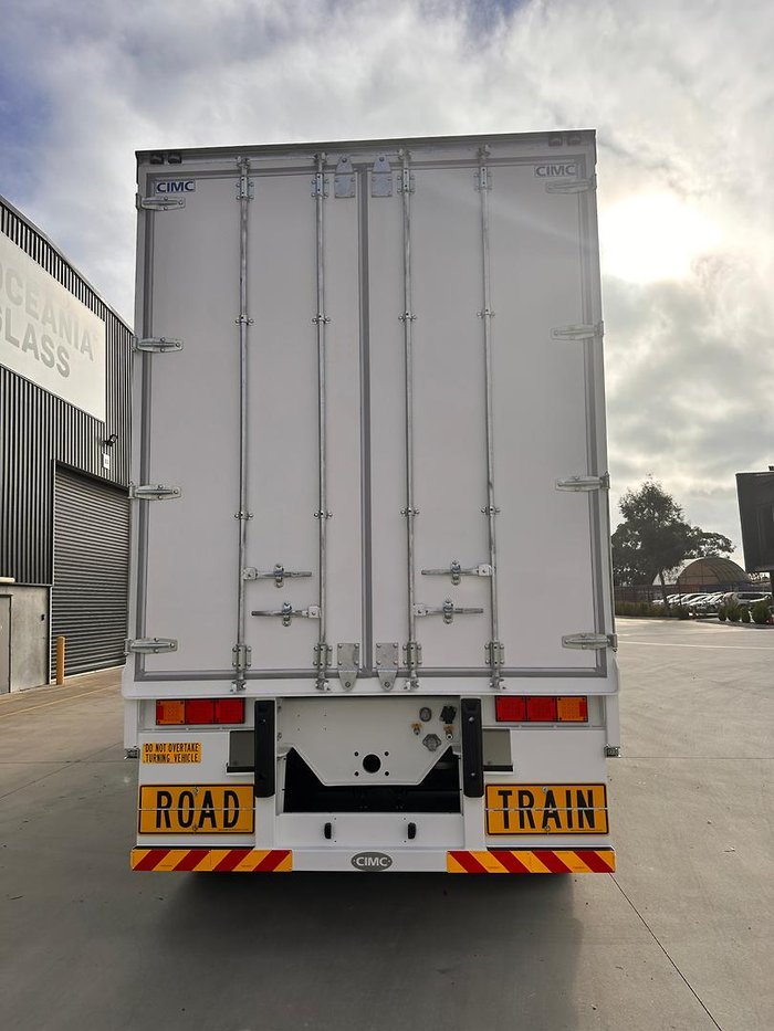 2024 CIMC 34 Pallet Flat Deck B Double Curtainsider