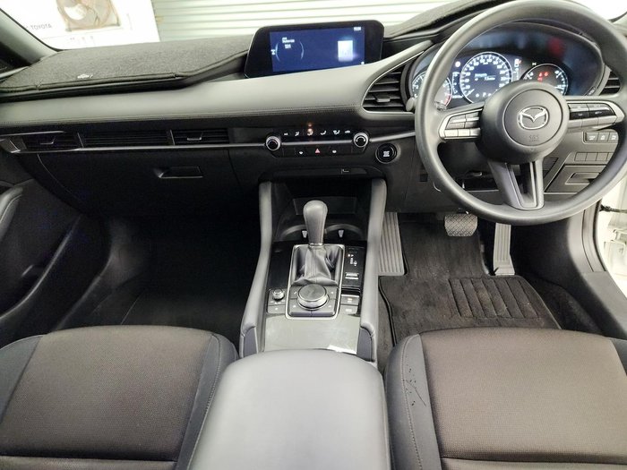 2020 Mazda 3 G20 Pure BP Series Snowflake White Pearl