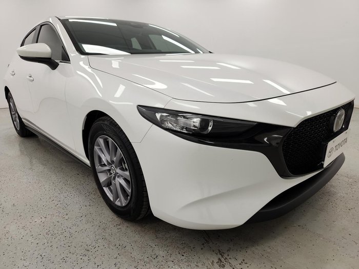 2020 Mazda 3 G20 Pure BP Series Snowflake White Pearl