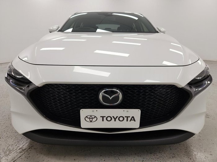 2020 Mazda 3 G20 Pure BP Series Snowflake White Pearl