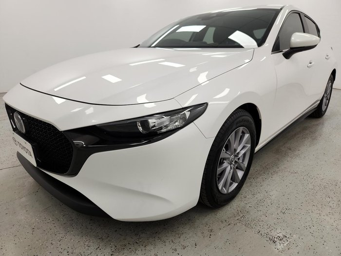 2020 Mazda 3 G20 Pure BP Series Snowflake White Pearl