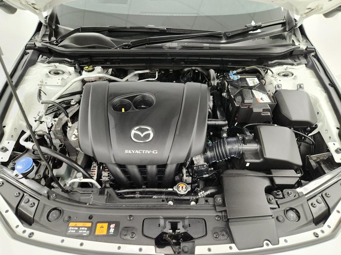 2020 Mazda 3 G20 Pure BP Series Snowflake White Pearl