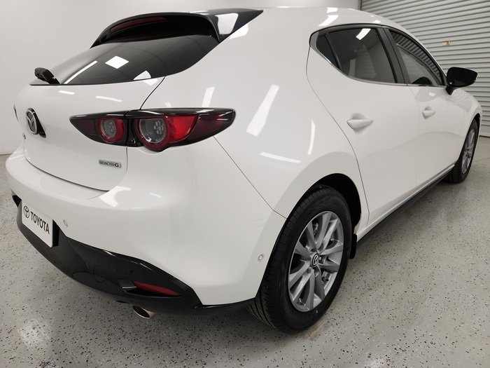 2020 Mazda 3 G20 Pure BP Series Snowflake White Pearl