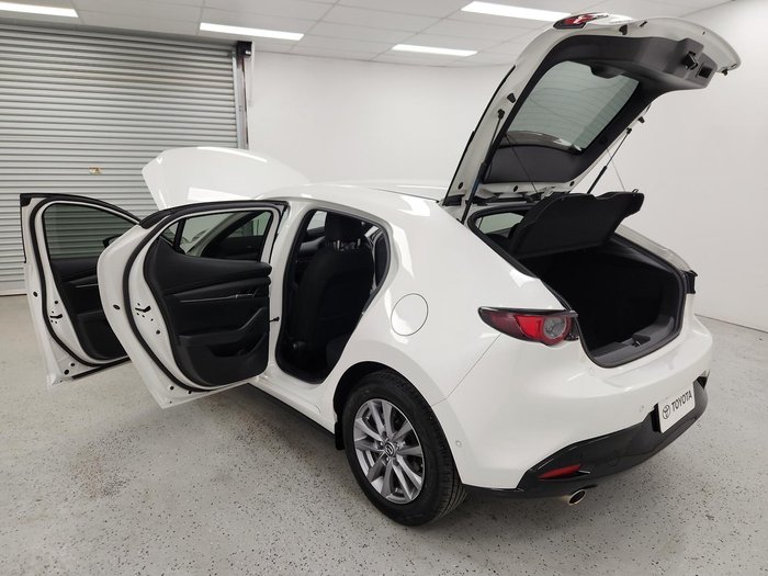 2020 Mazda 3 G20 Pure BP Series Snowflake White Pearl