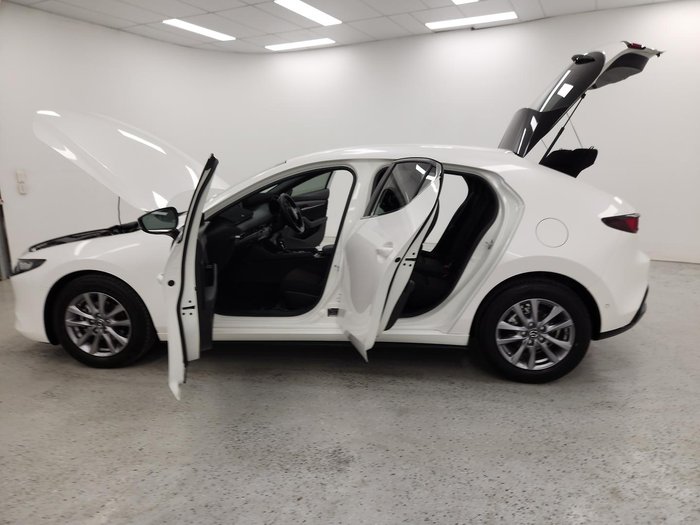 2020 Mazda 3 G20 Pure BP Series Snowflake White Pearl