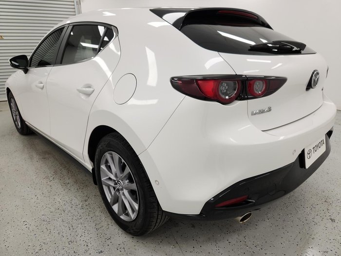 2020 Mazda 3 G20 Pure BP Series Snowflake White Pearl