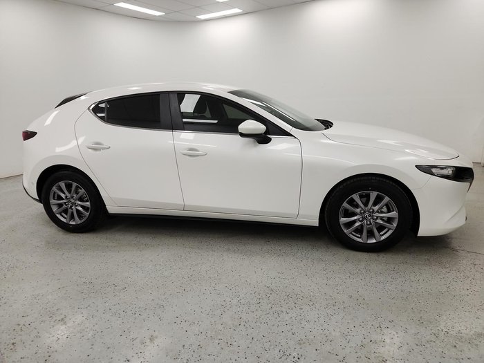 2020 Mazda 3 G20 Pure BP Series Snowflake White Pearl