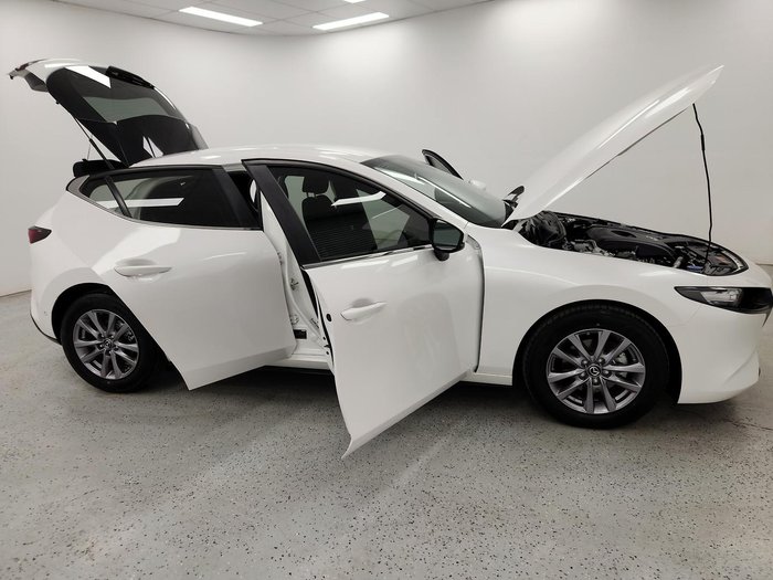 2020 Mazda 3 G20 Pure BP Series Snowflake White Pearl