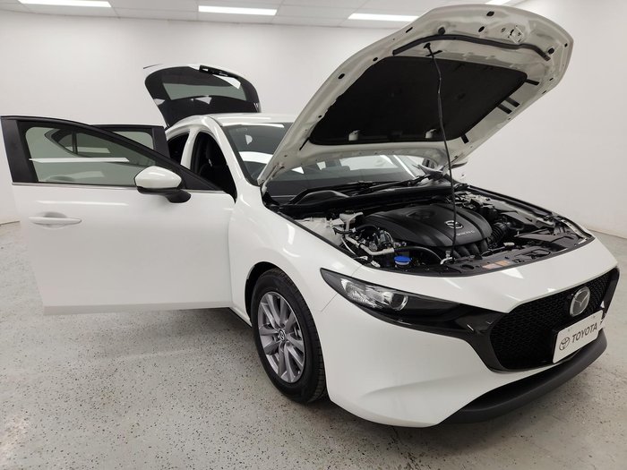 2020 Mazda 3 G20 Pure BP Series Snowflake White Pearl