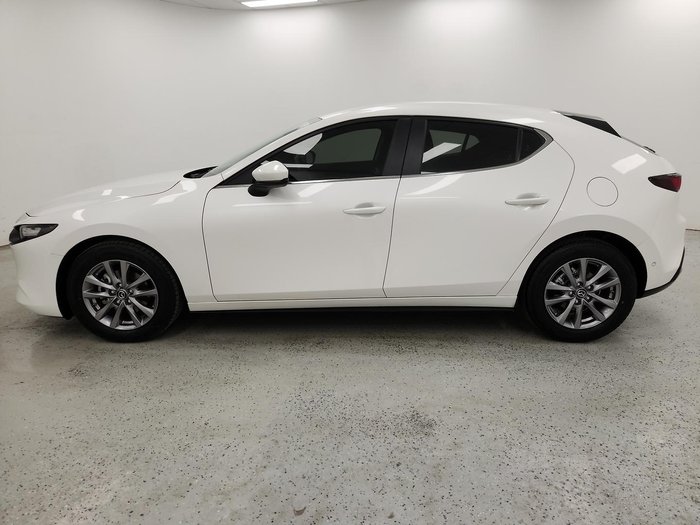 2020 Mazda 3 G20 Pure BP Series Snowflake White Pearl