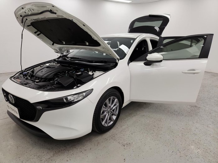 2020 Mazda 3 G20 Pure BP Series Snowflake White Pearl