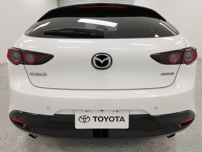 2020 Mazda 3 G20 Pure BP Series Snowflake White Pearl