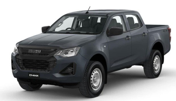 2025 ISUZU D-MAX SX D-MAX MY24 4x4 CREW UTE SX 3.0L AT Obsidian Grey Mica