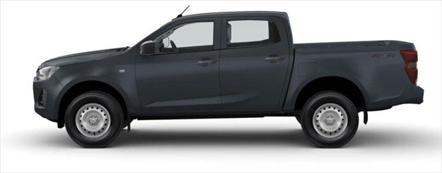 2025 ISUZU D-MAX SX D-MAX MY24 4x4 CREW UTE SX 3.0L AT Obsidian Grey Mica