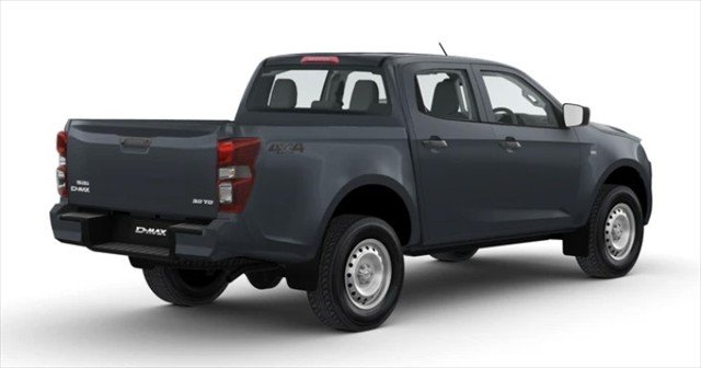 2025 ISUZU D-MAX SX D-MAX MY24 4x4 CREW UTE SX 3.0L AT Obsidian Grey Mica