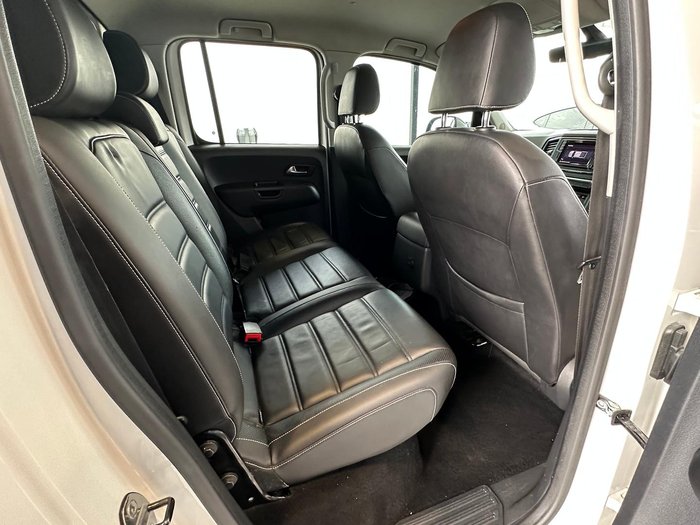 2017 Volkswagen Amarok TDI550 Ultimate 2H MY17.5 4X4 Constant Candy White