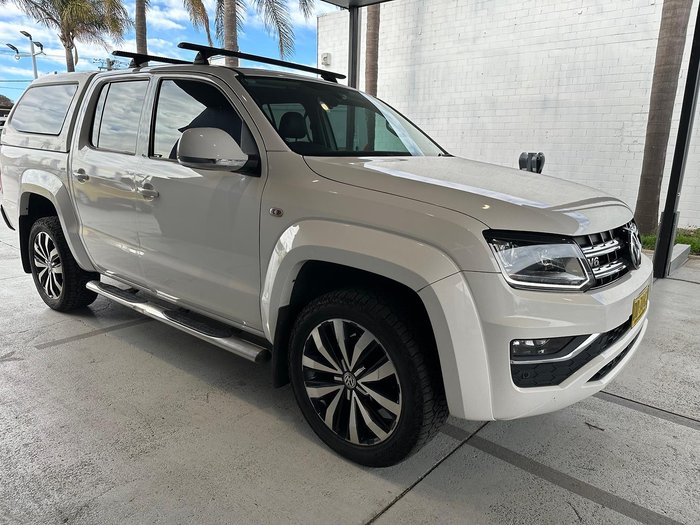 2017 Volkswagen Amarok TDI550 Ultimate 2H MY17.5 4X4 Constant Candy White