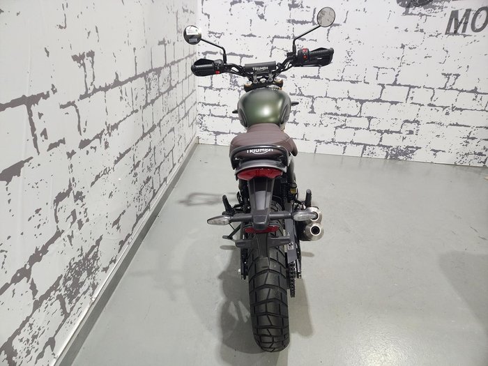 2025 Triumph Scrambler 400 X Scrambler Green