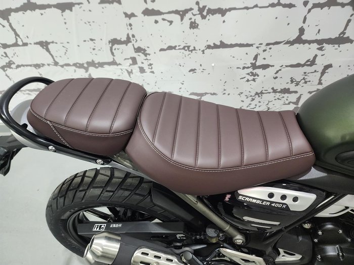 2025 Triumph Scrambler 400 X Scrambler Green