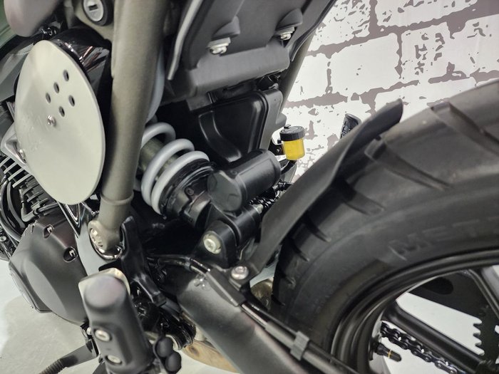 2025 Triumph Scrambler 400 X Scrambler Green