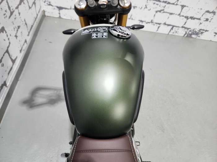 2025 Triumph Scrambler 400 X Scrambler Green