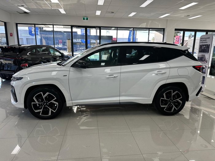 2024 Hyundai Tucson Premium N Line NX4.V3 MY25 AWD White Cream