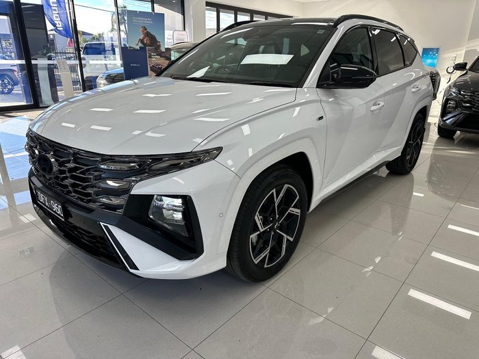 2024 Hyundai Tucson Premium N Line NX4.V3 MY25 AWD White Cream