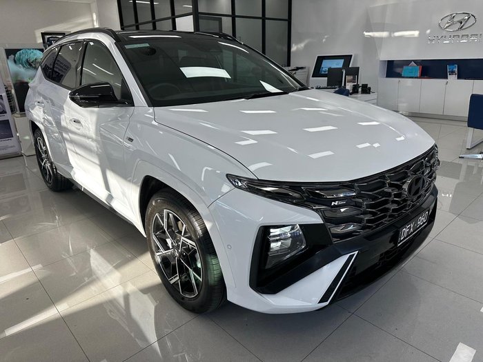 2024 Hyundai Tucson Premium N Line NX4.V3 MY25 AWD White Cream