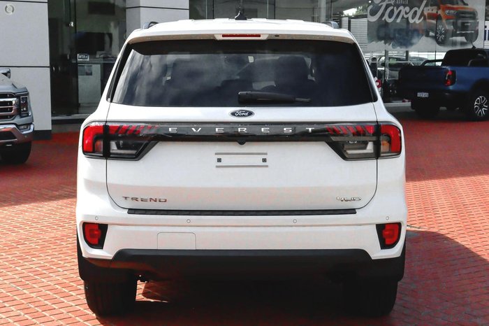 2025 Ford Everest Trend MY25.25 4X4 Dual Range Arctic White