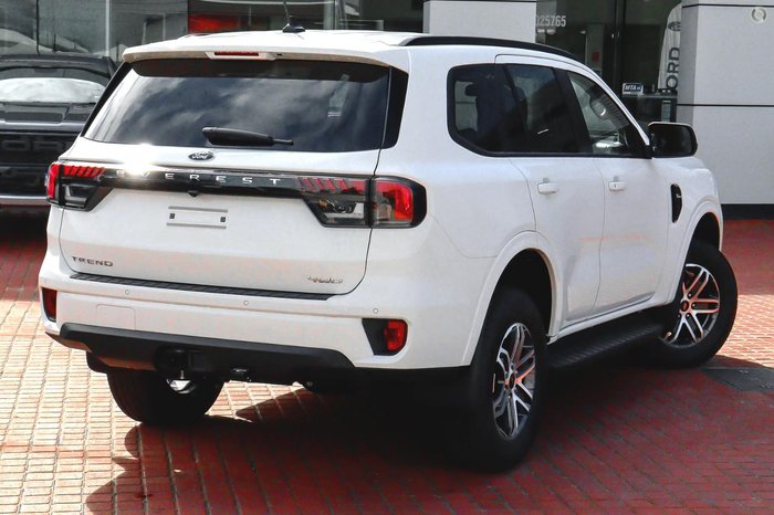 2025 Ford Everest Trend MY25.25 4X4 Dual Range Arctic White
