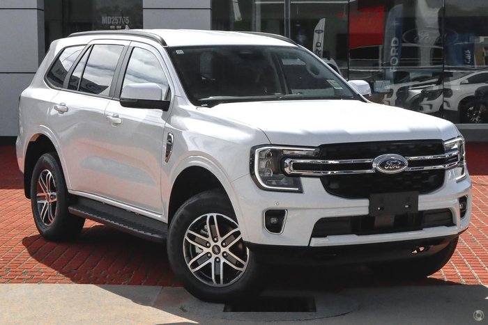 2025 Ford Everest Trend MY25.25 4X4 Dual Range Arctic White
