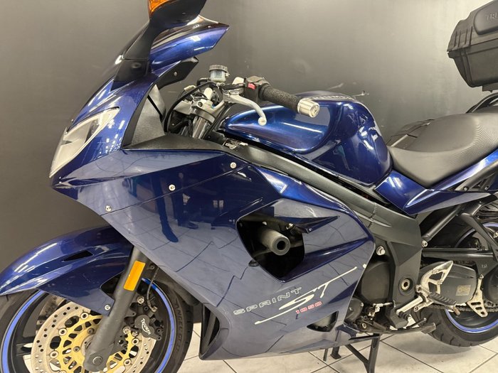 2008 TRIUMPH SPRINT ST Blue