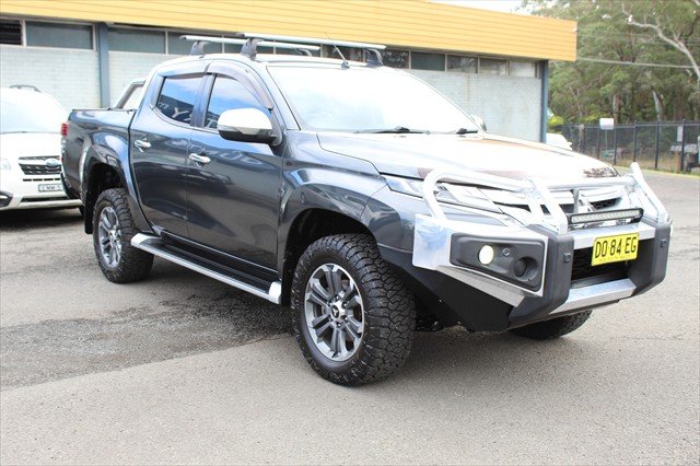 2018 Mitsubishi Triton GLS MR MY19 4X4 Dual Range Grey