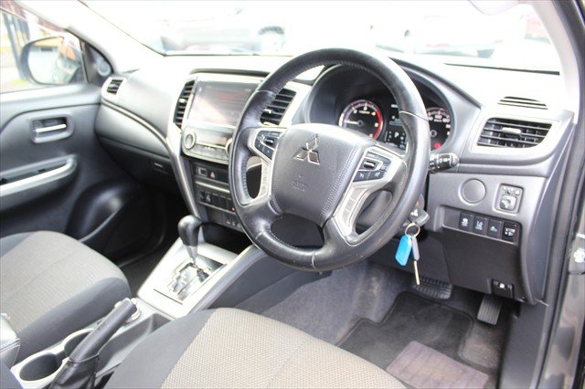 2018 Mitsubishi Triton GLS MR MY19 4X4 Dual Range Grey