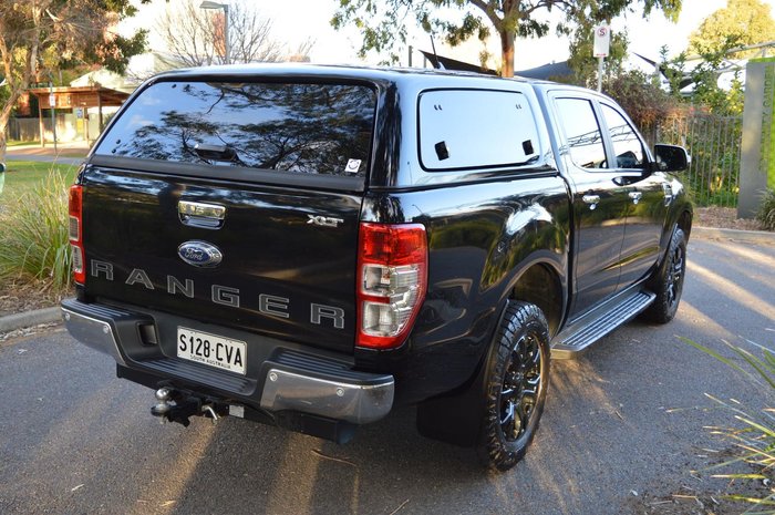 2021 Ford Ranger XLT PX MkIII MY21.75 4X4 Dual Range Shadow Black
