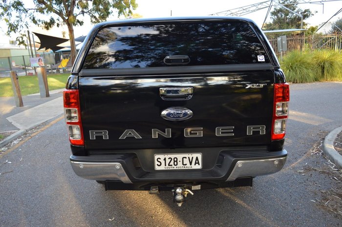 2021 Ford Ranger XLT PX MkIII MY21.75 4X4 Dual Range Shadow Black