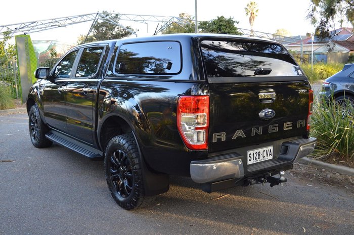 2021 Ford Ranger XLT PX MkIII MY21.75 4X4 Dual Range Shadow Black