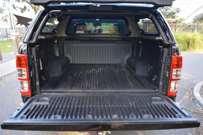 2021 Ford Ranger XLT PX MkIII MY21.75 4X4 Dual Range Shadow Black