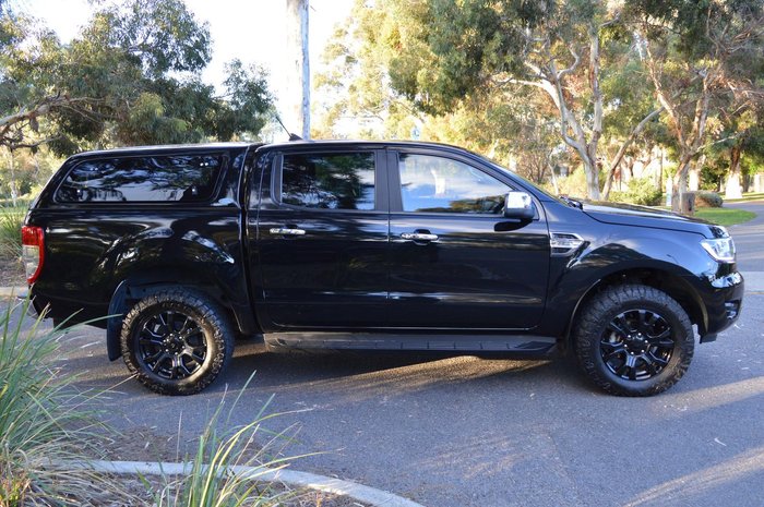 2021 Ford Ranger XLT PX MkIII MY21.75 4X4 Dual Range Shadow Black