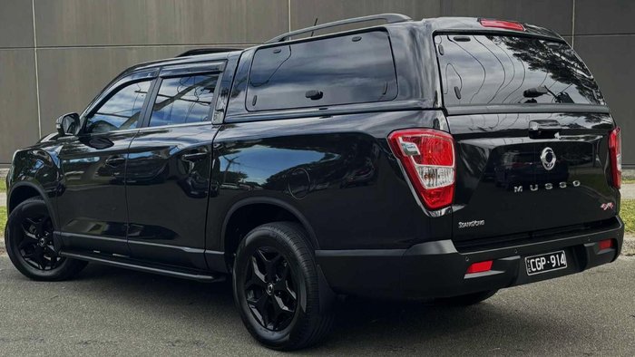 2023 SsangYong Musso Ultimate Q250 MY23 4X4 Dual Range Space Black