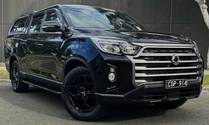 2023 SsangYong Musso Ultimate Q250 MY23 4X4 Dual Range Space Black