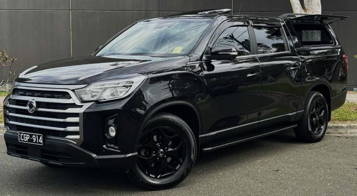 2023 SsangYong Musso Ultimate Q250 MY23 4X4 Dual Range Space Black